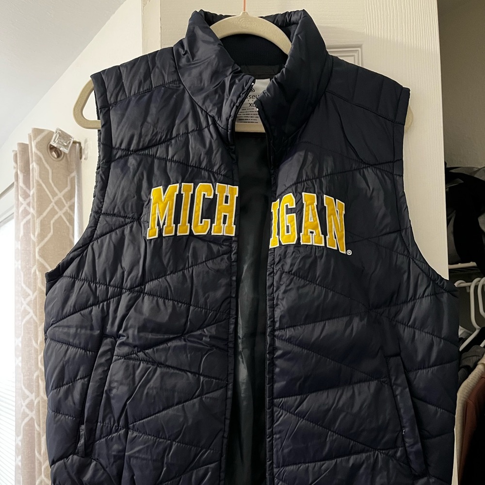 University of Michigan vest